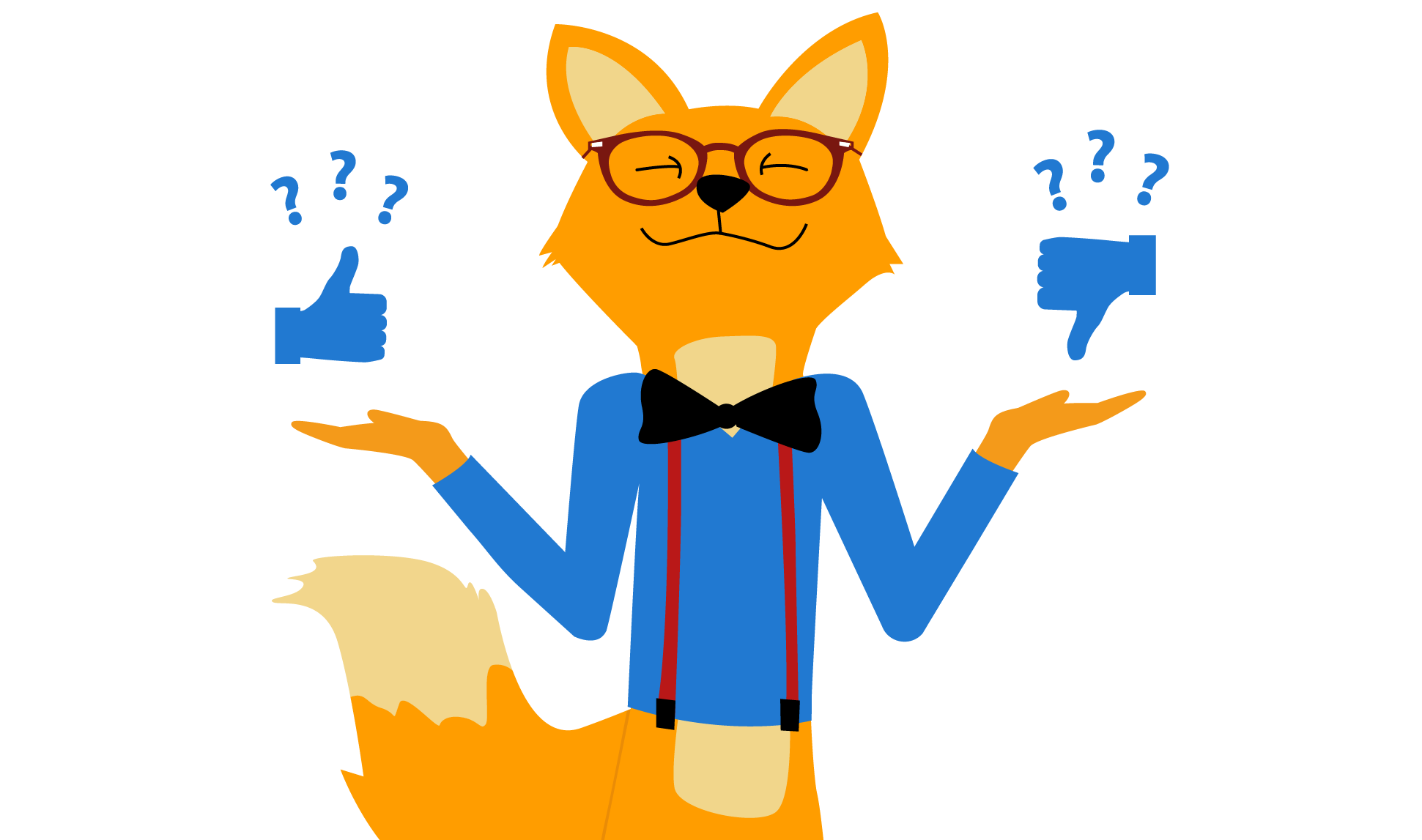 Der Smart Home Fox Fuchs überlegt sich, ob das Preisleistungsverhältnis gut oder schlecht ist